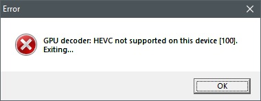 Error message when opening mkv  with HEVC.jpg